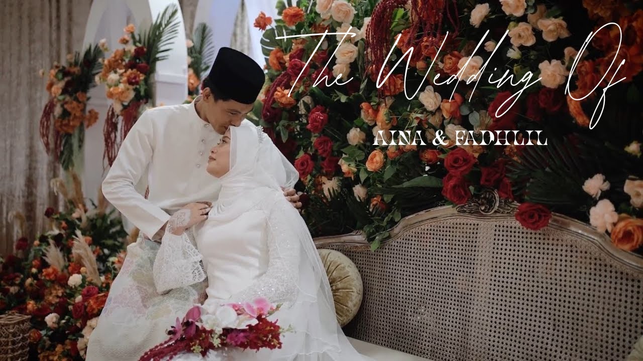 Fadhlil & Aina's Wedding Nikah Day - Masjid Darul Ehsan Taman TAR