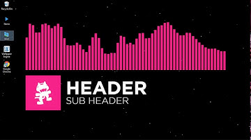 Monstercat Audio Visualizer (SPOTIFY SUPPORT) | Wallpaper