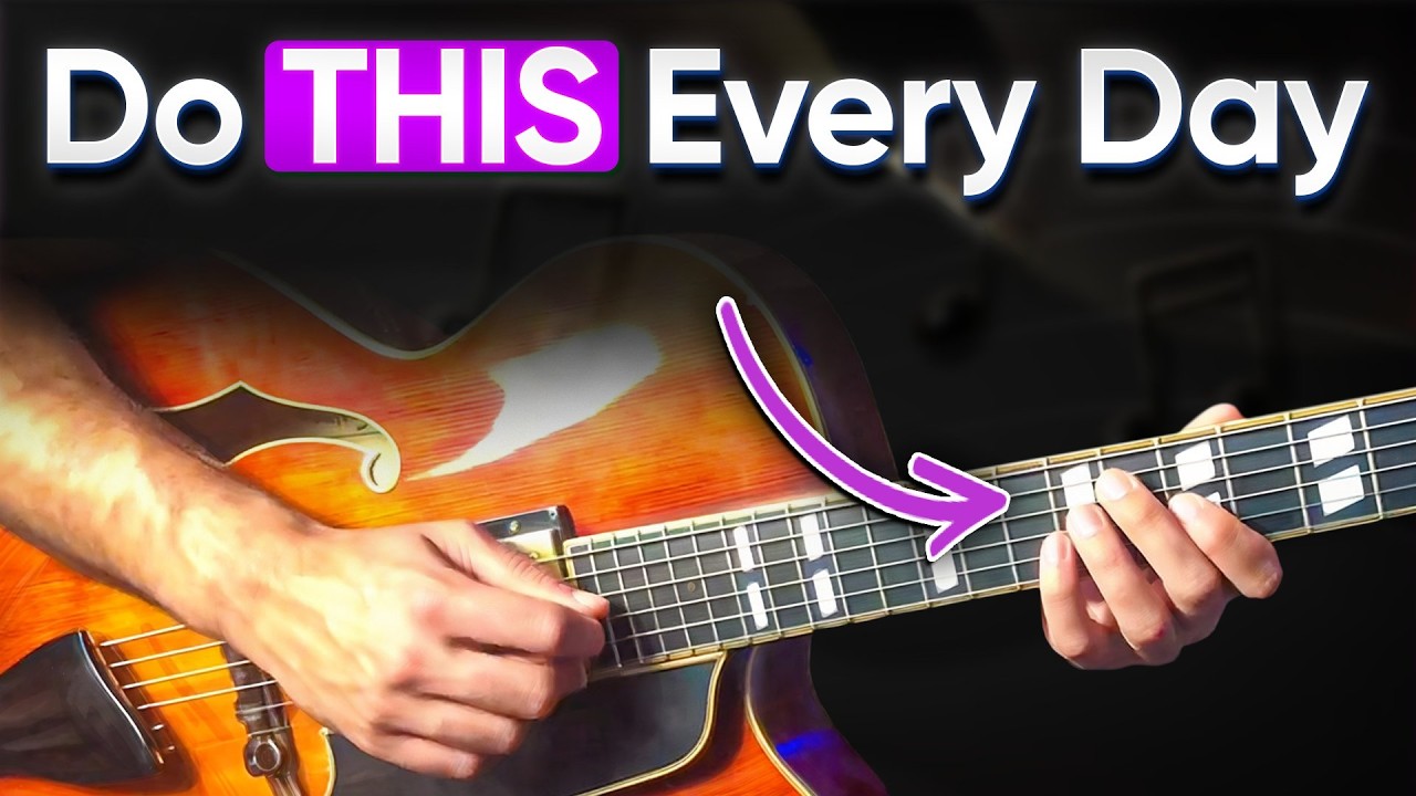 Единственная карта грифа, которая вам понадобится для соло на стандартных гитарах (без запоминани...