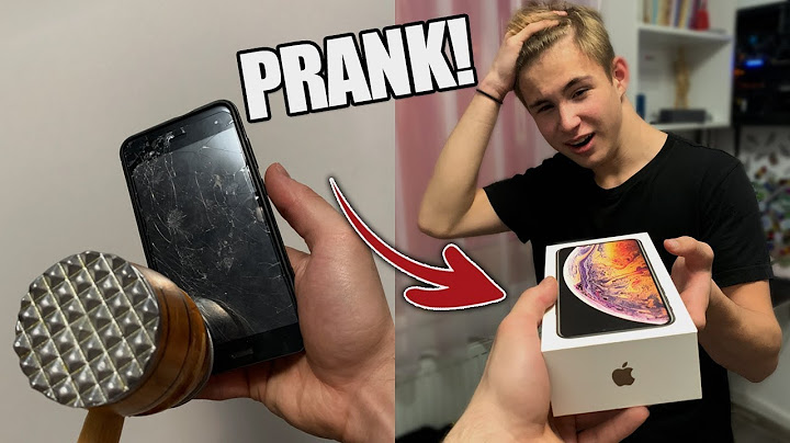PRANK! I-AM SPART TELEFONUL ȘI I-AM DAT NOUL IPHONE XS MAX!