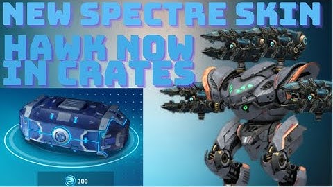 War Robots Hawk &Quantum sensor added, Also Remastered Moon Map, New Spectre Skin gameplay Plus More