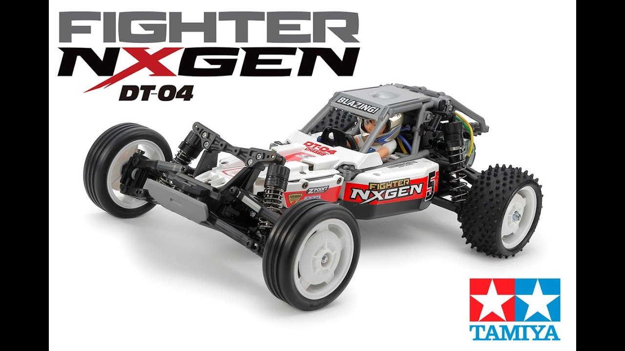 TAMIYA FIGHTER NXGEN 1/10 RCカーキット Tamiya RC Fighter NXGEN 1/10 2WD Buggy Kit DT-04 Chassis