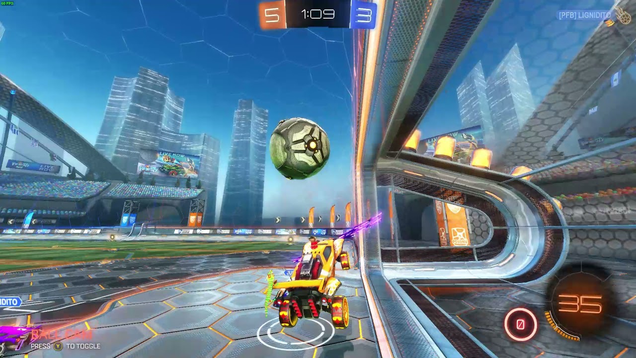 Rocket League - Season 5 - Rumble Clip - #2 - For some reason my teammate started to throw.