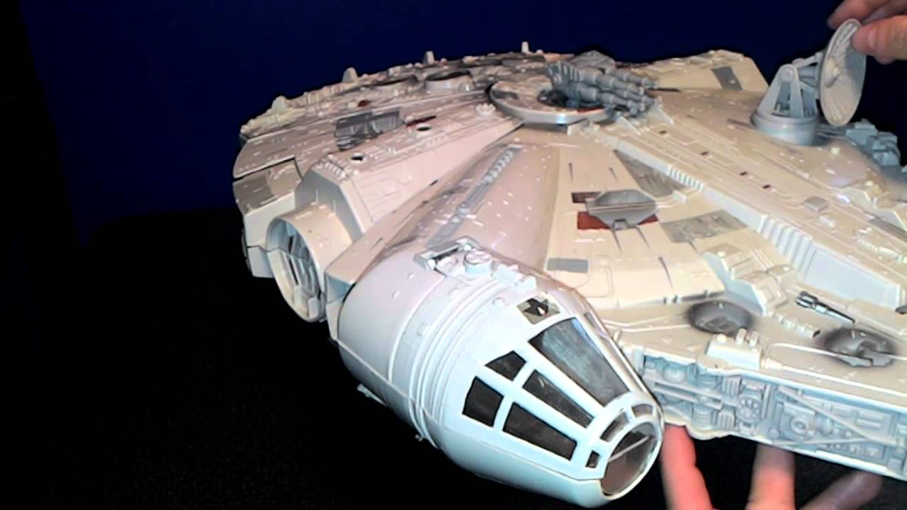 millennium falcon toy 2004