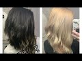 Black to blonde hair journey part 2|Revlon Dark ash blonde + medium ash blonde | Age Beautiful HLA