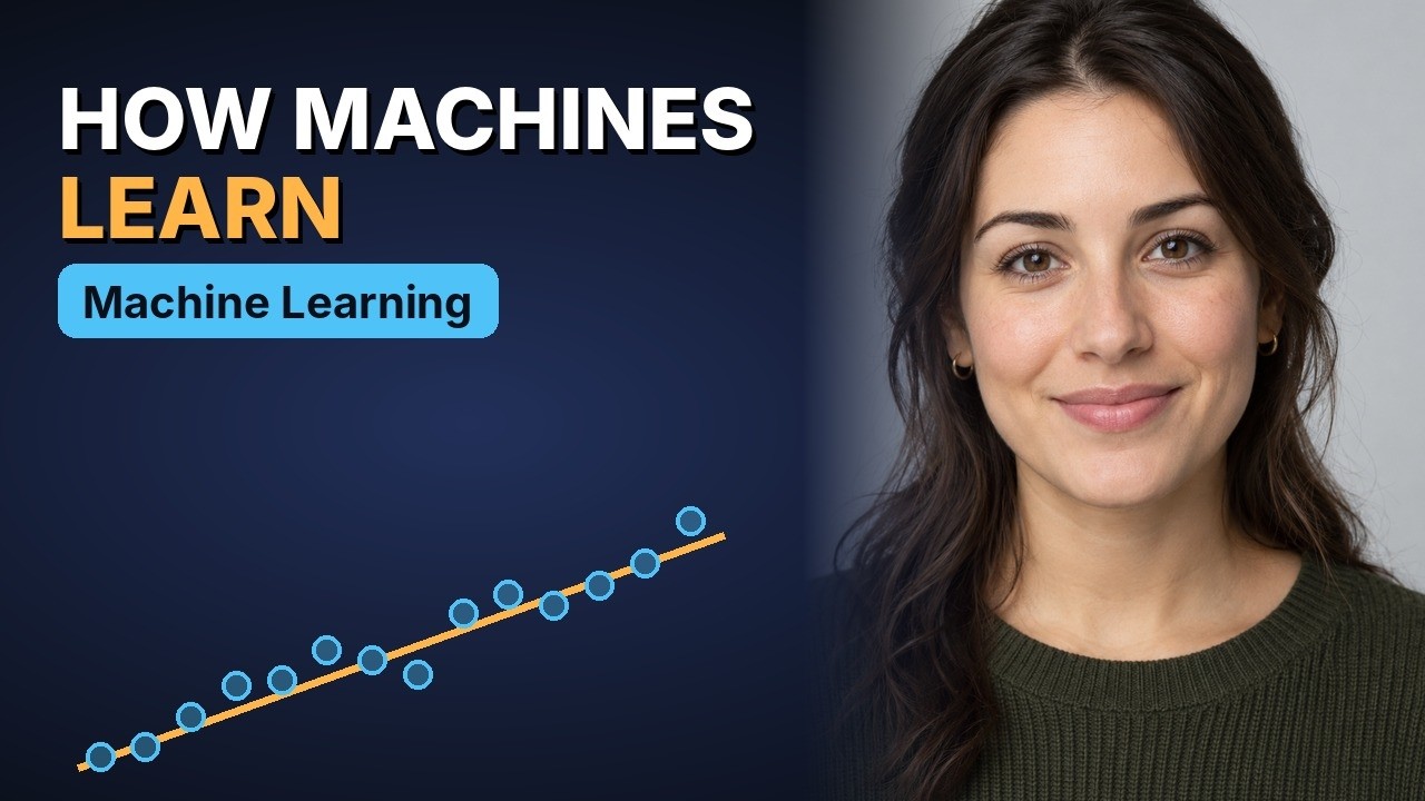 How A Machine Learning Works What Is Machine Learning? How Computers Learn From Examples - YouTube