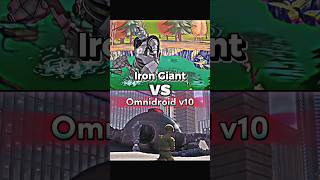 The Iron Giant Vs Omnidroid V10