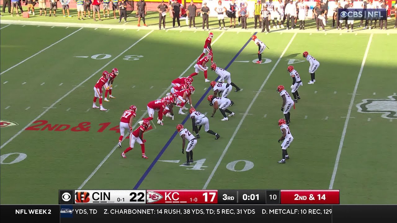 Best INT of 2024 already? Cam Taylor-Britt might have it on one-handed catch vs. Wo