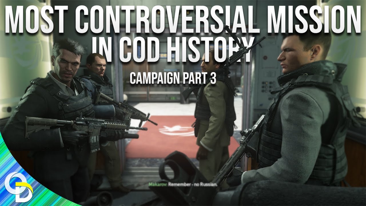 THE MOST CONTROVERSIAL MISSION IN CALL OF DUTY HISTORY ! | No Russian Mission | MW2CR Part 3