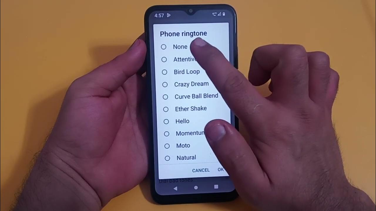 LG w11, how to disable phone ringtone, LG mobile mein phone ringtone