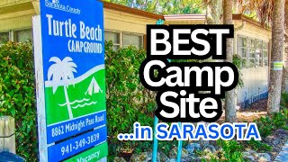 Sarasota's BEST Beach Campground!