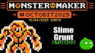Pixel Art Timelapse – Monster Maker Design | Octobit 2025 Day 4: Earth 