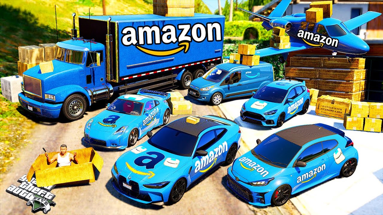 Franklin Stealing Amazon Car COLLECTION