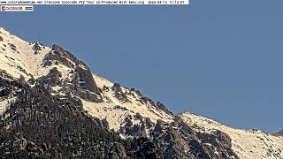 Snow on front range April 19 2024