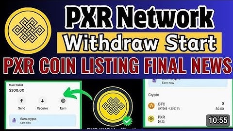PXR Big update PXR Final listing🔥🔥||How to transfar coin on PXR Base wallet || Big Update