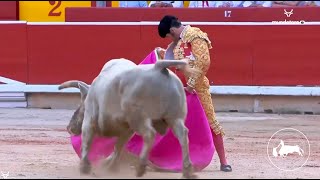 Morante de La Puebla, segundo toro, Feria de San Fermín, Pamplona 11-07-2023