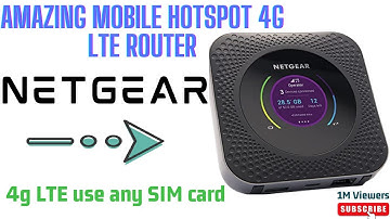 NETGEAR Nighthawk M1 Mobile Hotspot Router #Hotspot #4G #LTE #shorts