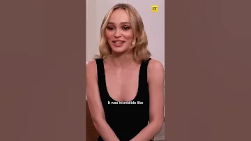 Lily-Rose Depp talking about her dad 2023