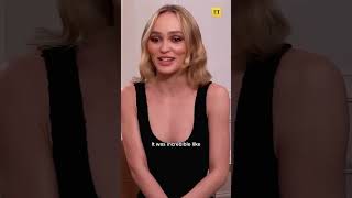 Lily-Rose Depp talking about her dad 2023