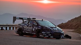 Will Au-Yeung's Fast Pike's Peak Practice Run With The Vibrant Performance Time Attack Honda Civic!!