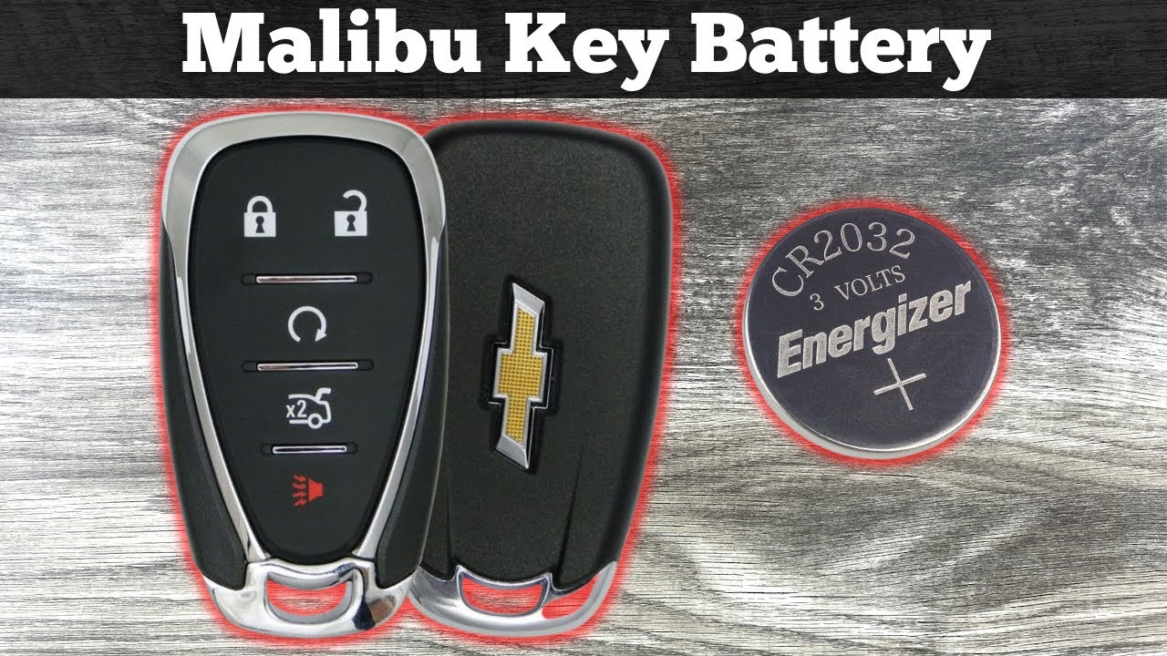 2016 - 2024 Chevy Malibu Key Fob Battery Replacement - How To Replace