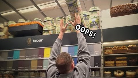 Paint Disaster In B&Q 😂 | CATERS CLIPS