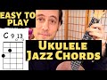 How to play beautiful Ukulele Jazz Chords with just TWO FINGERS!