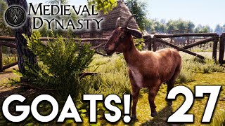 Medieval Dynasty Lets Play - Goats! E27