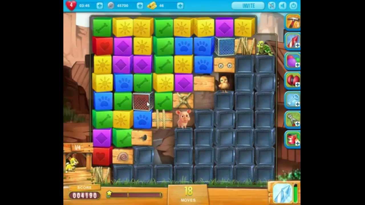 Pet Rescue Saga level 757 no boosters 😈 ►TOBIAS DEAMON◄