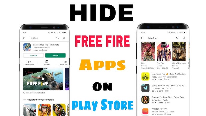 How To Block Free Fire In Play Store