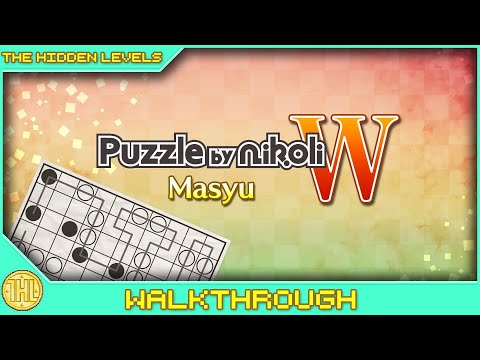 Puzzle by Nikoli W Masyu Walkthrough (Xbox/Windows) *1000GS IN 1-1.5 HOUR*