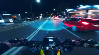 SUPERMOTO NIGHT RIDE - Husqvarna 701 - [5K]