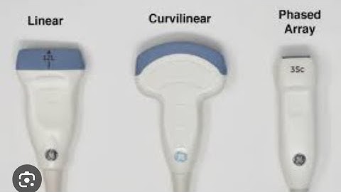 Physics: Ultrasound Transducers ( Linear array, Curvilinear, Phased array)