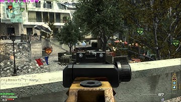 MW3 M O A B  on Resistance with MP7