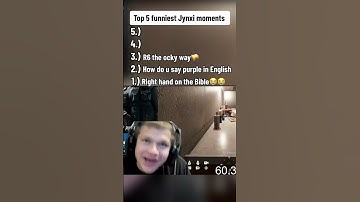 Jynxzi Top 5 Funniest moments #jynxzi #jynxziclips #r6 #rainbowsixsiege #r6siege #twitchclips