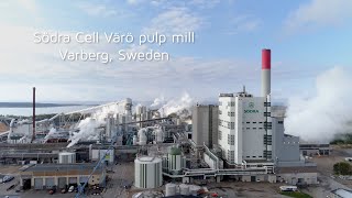 Södra Cell Värö pulp mill - virtual tour of the expansion project