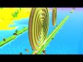 Spiral Roll 🔵🟡🟢 All Levels Gameplay Walkthrough Android, iOS (Episode 10)