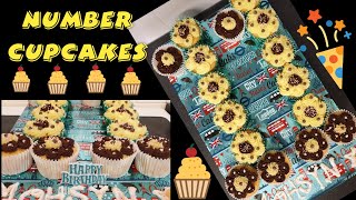 Thumbnail How to Make a Simple Number Cupcakes/Cake Using 1M Nozzle Tip Number 11