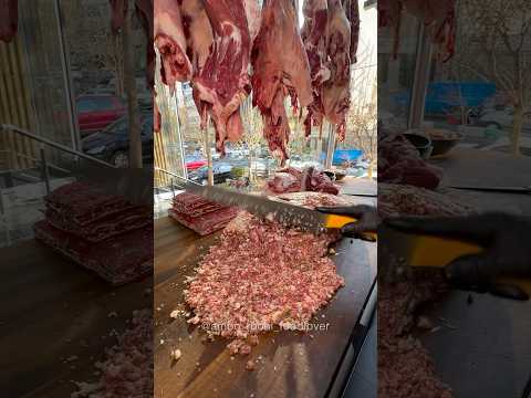 این گوشت ساطوری بره بشه دنده کباب ناب