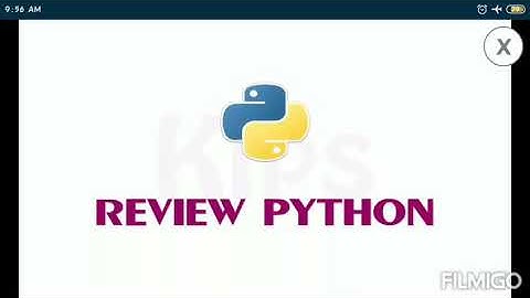 Review Python grade 8