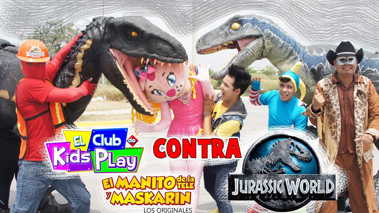 Maskarin Manito y El Club de Kids Play en Jurassic World - YouTube