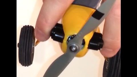 E-flite - J-3 Cub UMX - Rudder Repair, New Prop, and Battery Hatch Mod - Part 2 of 2