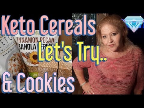 Trying Keto Cereals + Keto Cookies! - YouTube