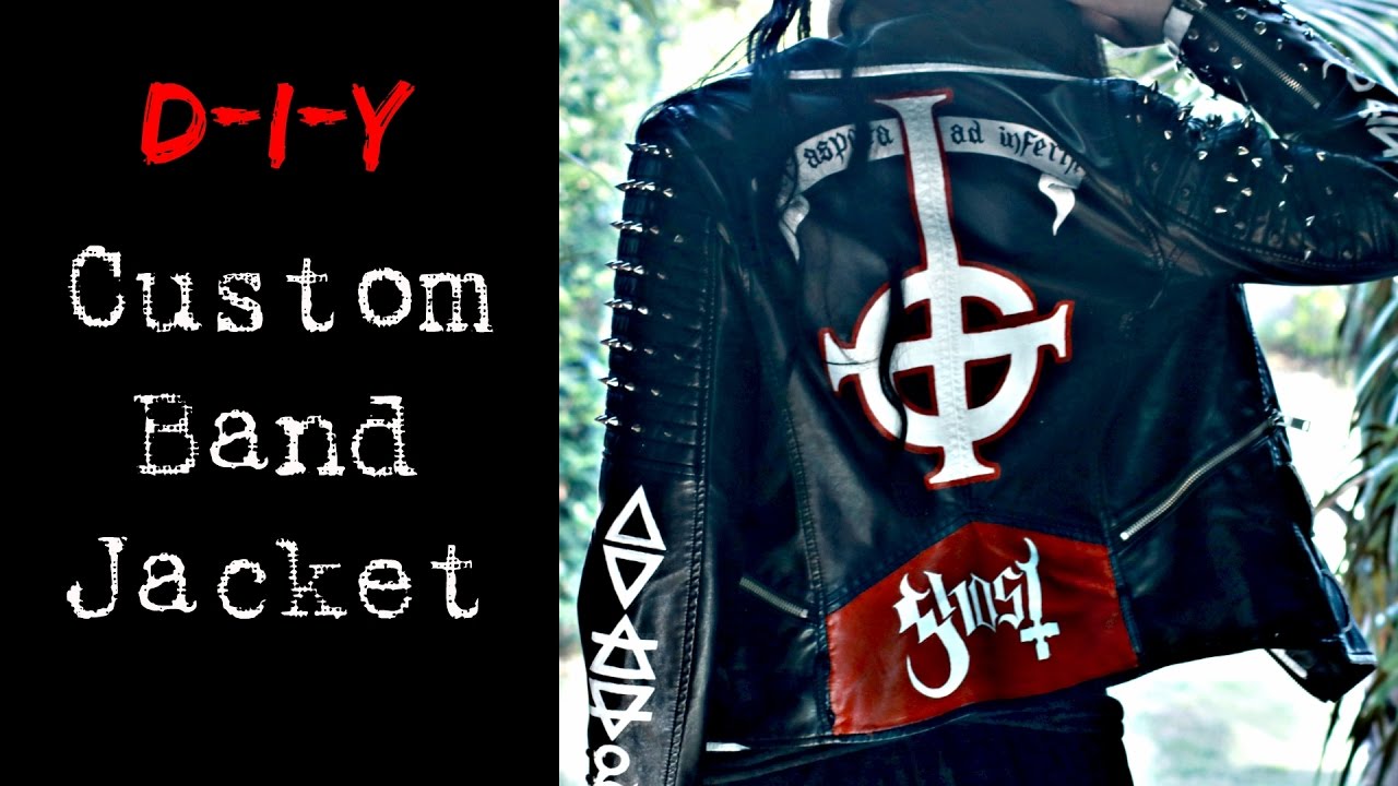 Altered DIY Military Band Rocker Styled Jacket One-of-a-kind - Style a Go-Go