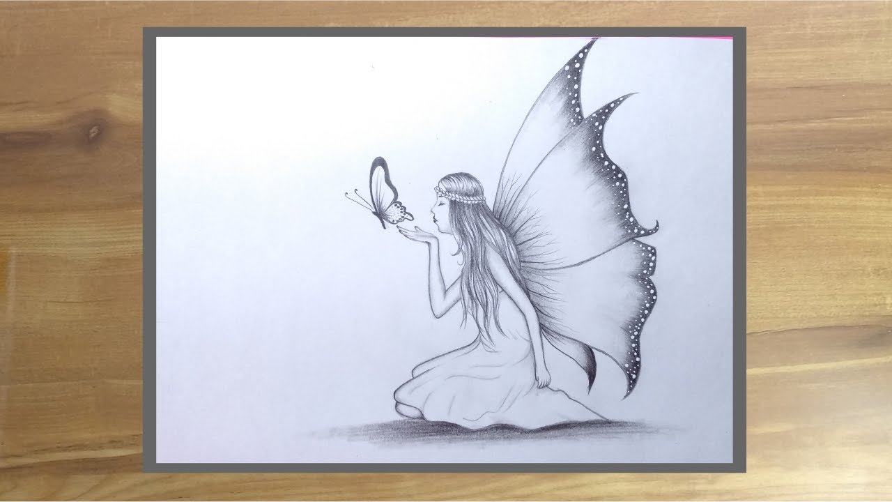 2 Inspiration Easy Beautiful Girl Pencil Drawing HD wallpaper | Pxfuel