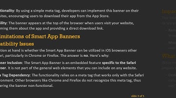 Understanding the iOS Smart App Banner Compatibility: Does it Work in Chrome and Firefox?