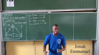 Motion in a Horizontal Circle 1- Formula Derivation