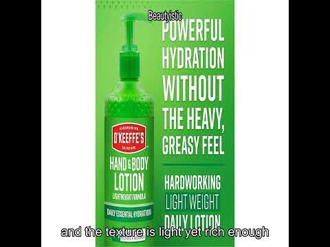 O'Keeffe's Hand & Body Lotion Review: Is It the Ultimate Dry Skin Solution?