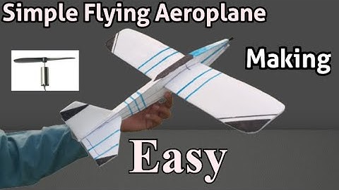 Homemade Micro Rc Airplane Flying Make With Thermocole