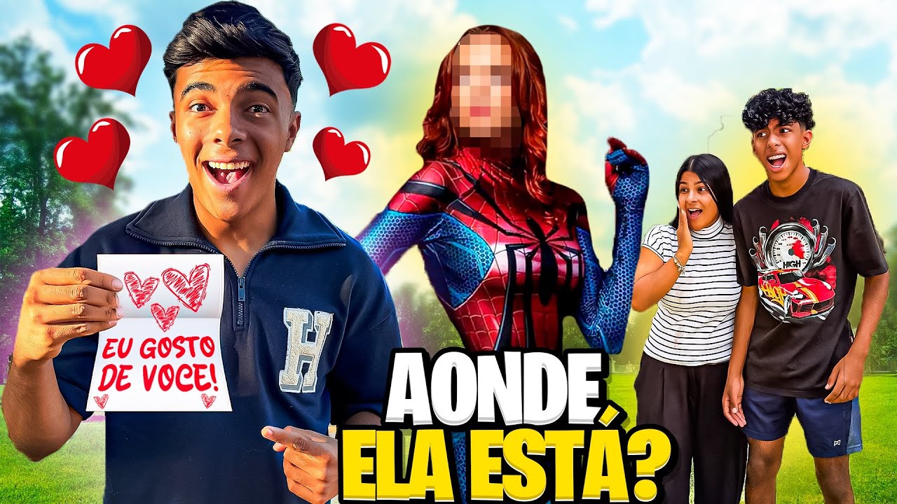 A MULHER ARANHA GOSTA DE MIM? *QUEM ESCREVEU!